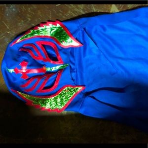 Wrestling Mask with Cape Kids Mexican Rey Misterio Jr. Play Clothes